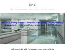 Tablet Screenshot of ioa.ie